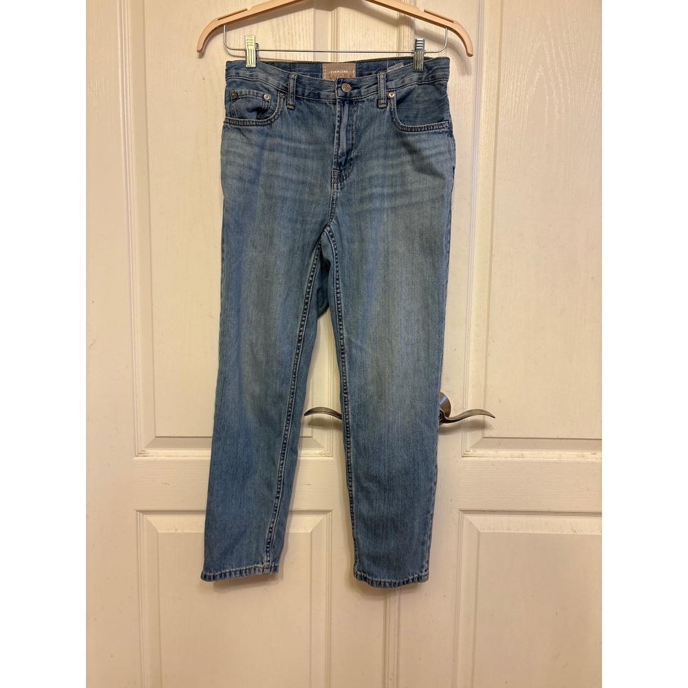 Everlane Lightweight Relaxed Jean Womens 28 Reg Lt‎ Wash Blue 100% Cotton Denim